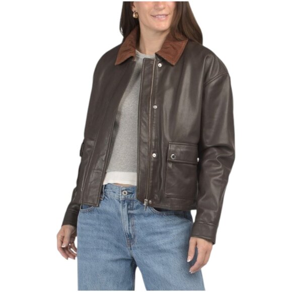 Bod & Christensen Jackets & Blazers - BOD & CHRISTENSEN Leather Barn Jacket